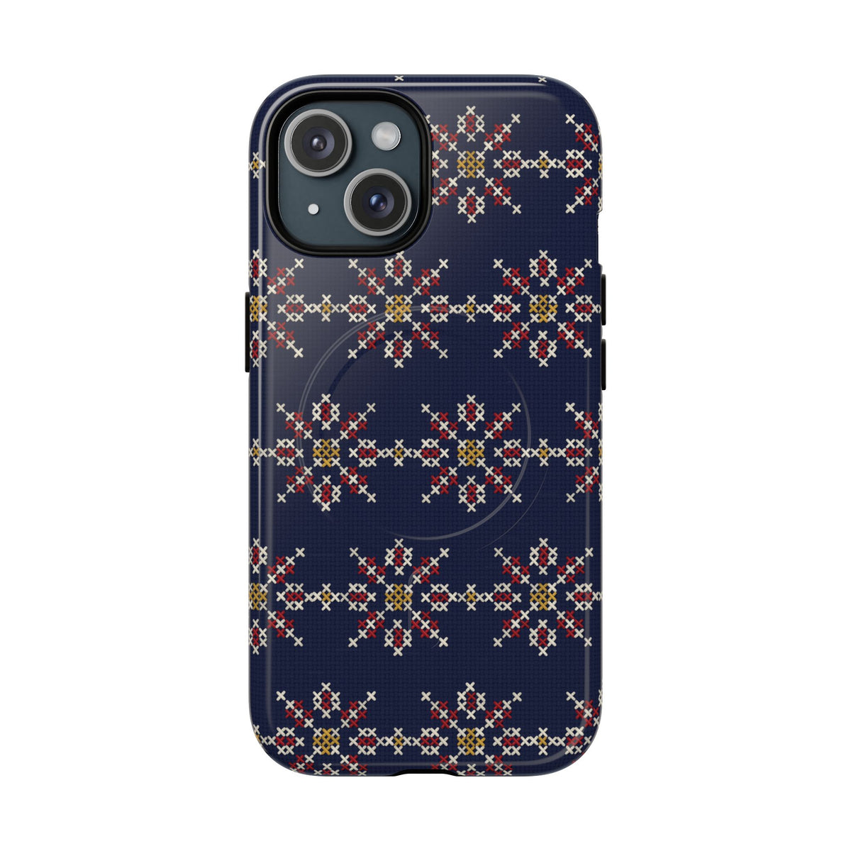 Tatreez Qamar Star Indigo MagSafe Tough Case for iPhone – Taqwa Arts