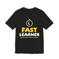Fast Learner Ramadan Shirt | Ramadan Kids First Fasting Pun Stopwatch | AdabStars Islamic Kids Apparel