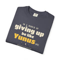 Be Like Yunus (AS) Heavyweight Tee, Front Print | Prophet Yunus (Jonah) Hope Story | AdabStars
