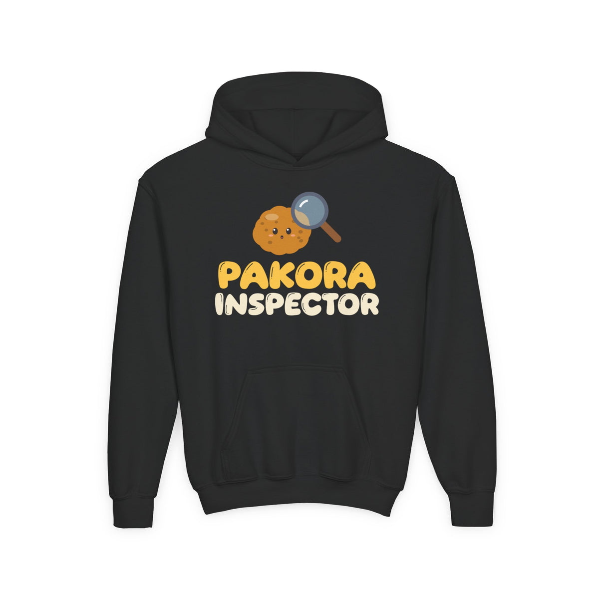 Pakora Inspector Ramadan Kids Hoodie | Ramadan Iftar Funny Desi Food Pakistani | AdabStars Islamic Apparel