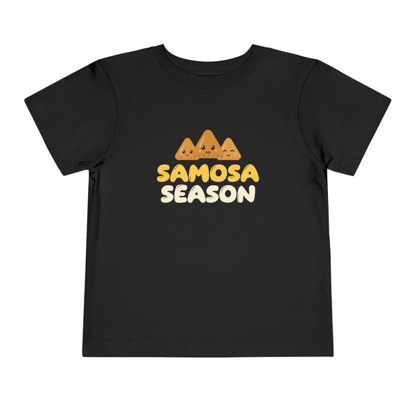 Samosa Season Ramadan Toddler Tee | Ramadan Iftar Kids Desi Food Cute Samosas | AdabStars Islamic Kids Apparel