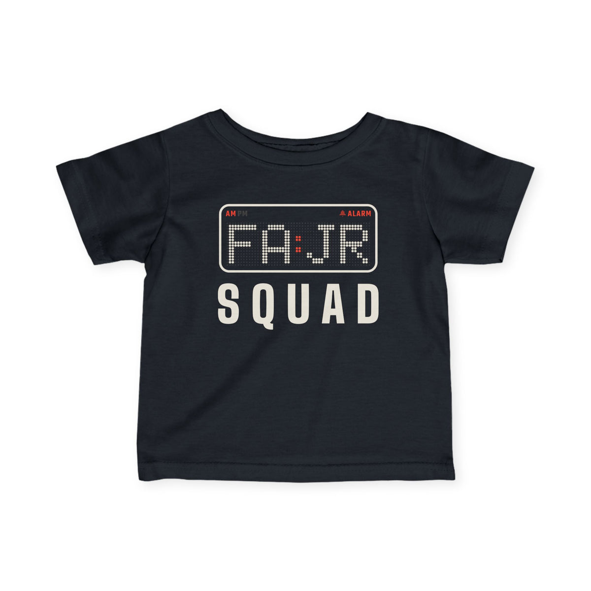 Fajr Squad Islamic Baby T-Shirt in Black – AdabStars