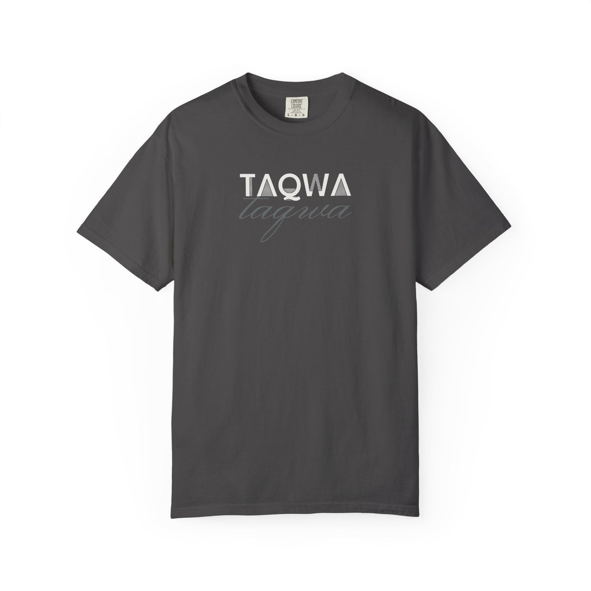 Taqwa Ramadan Heavyweight Tee | Muslim God Consciousness Minimal Streetwear | AdabStars Islamic Apparel