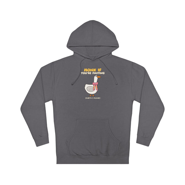 Honk If You're Fasting Hoodie in Charcoal – AdabStars