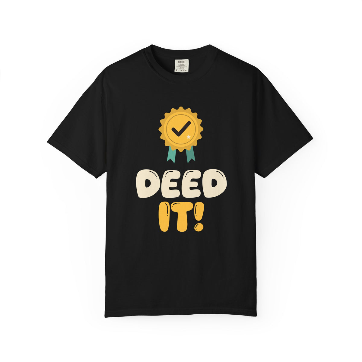 Deed It! Islamic Heavyweight T-Shirt in Black – AdabStars
