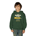 Be Like Musa (AS) Kids Hoodie | Prophet Musa (Moses) Courage Story, Qur'an 26:61-63 on the Back | AdabStars