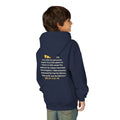 Be Like Yunus (AS) Kids Hoodie | Prophet Yunus (Jonah) Hope Story, Qur'an 21:87-88 on the Back | AdabStars