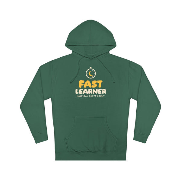 Fast Learner Ramadan Hoodie | Ramadan Kids First Fasting Pun Stopwatch | AdabStars Islamic Kids Apparel