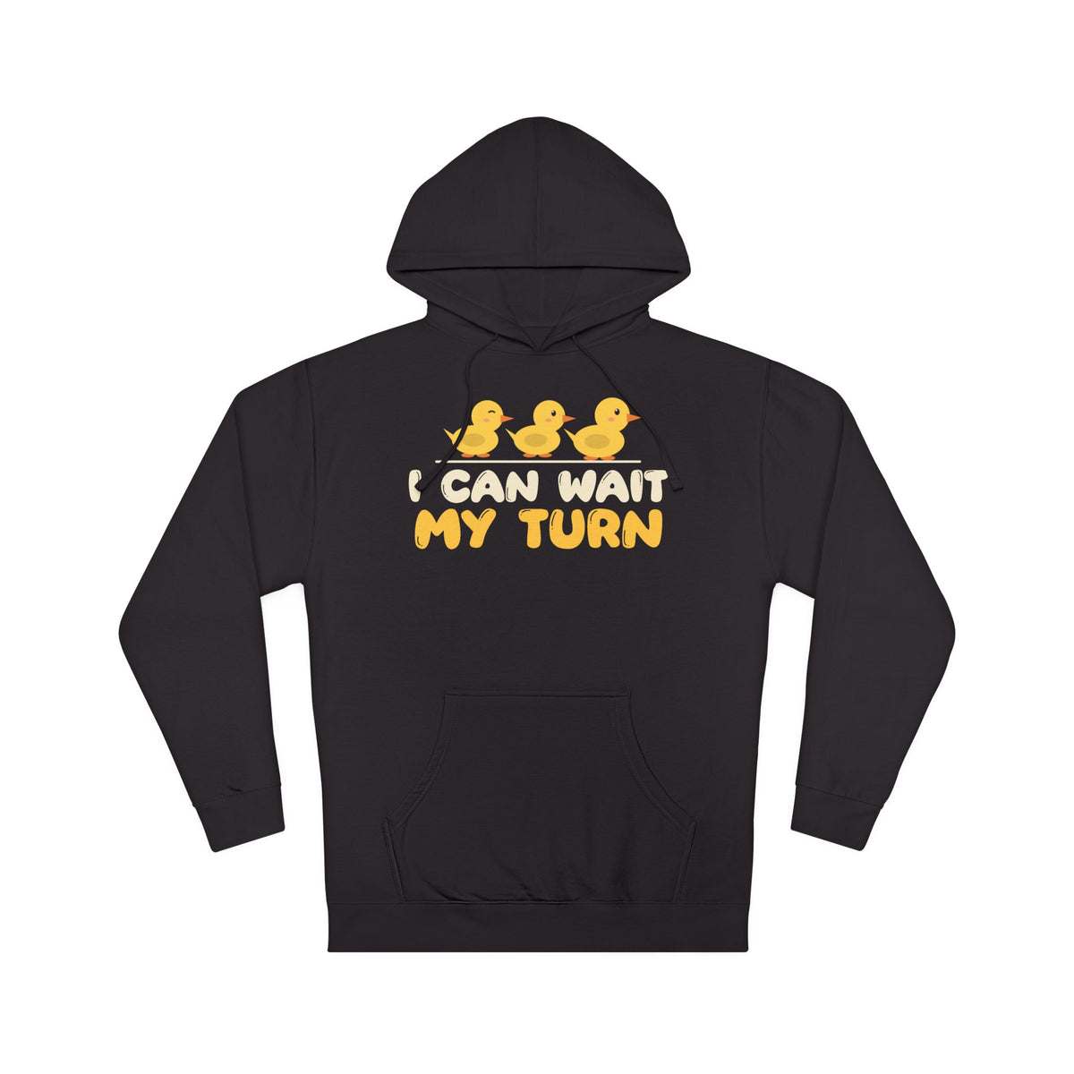 Wait My Turn Islamic Hoodie | Adab Kids I Can Wait My Turn Patience Ducklings In a Row | AdabStars Islamic Kids Apparel