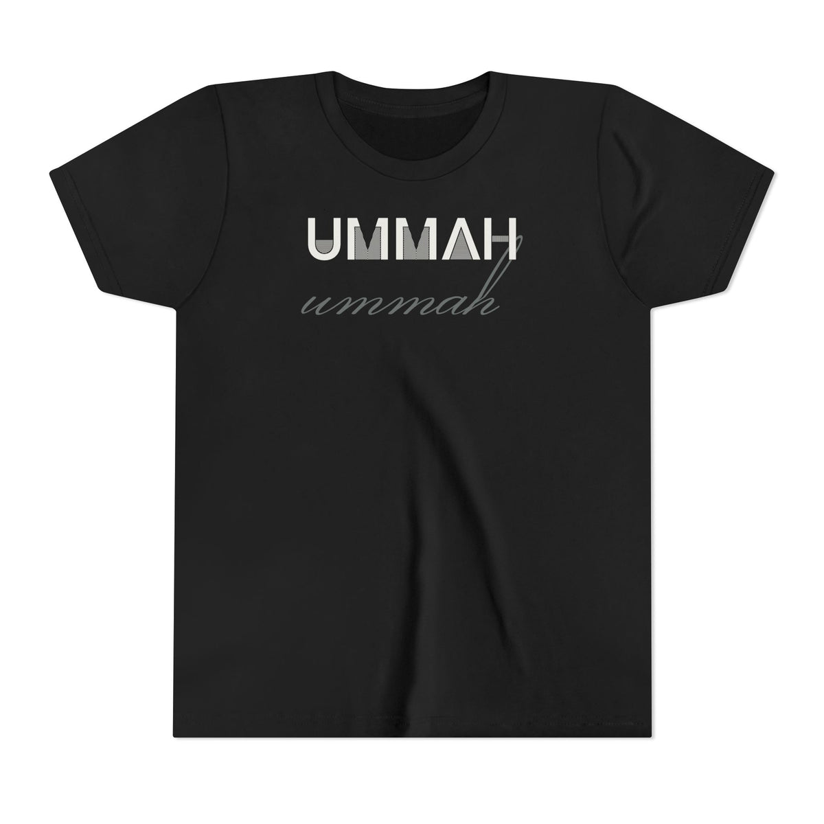 Ummah Islamic Kids T-Shirt in Black – AdabStars