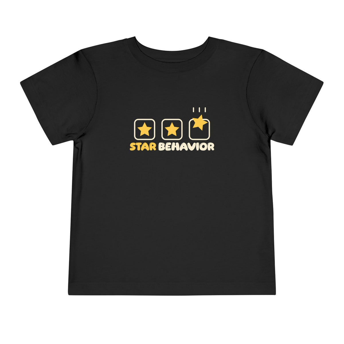 Star Behavior Ramadan Toddler Tee | Kids Adab Good Manners Reward Chart Muslim | AdabStars Islamic Kids Apparel