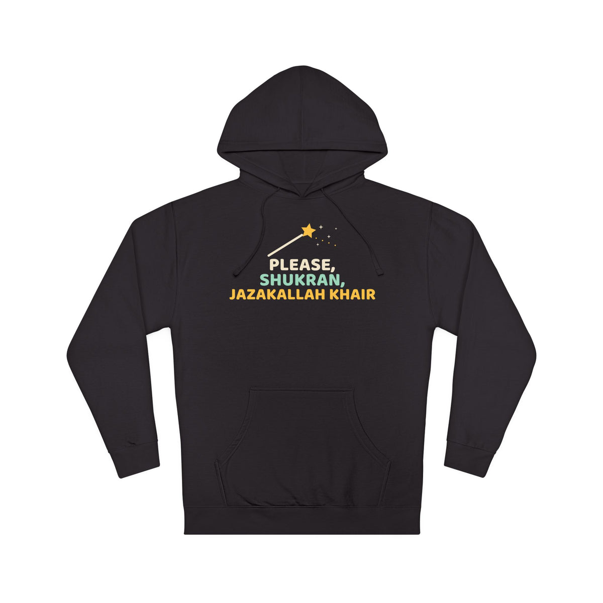 Magic Words Islamic Hoodie | Adab Kids Magic Words Please Shukran Jazakallah Khair | AdabStars Islamic Kids Apparel