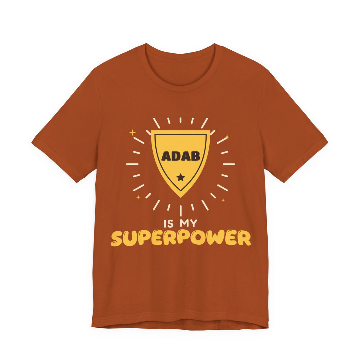 Adab Superpower Islamic Shirt | Is My Superpower Kids Islamic Manners Hero Crest | AdabStars Islamic Kids Apparel