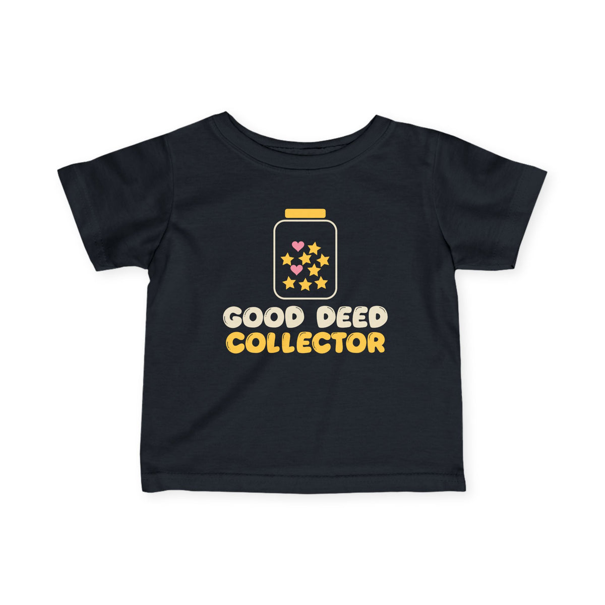 Good Deed Collector Ramadan Baby T-Shirt in Black – AdabStars