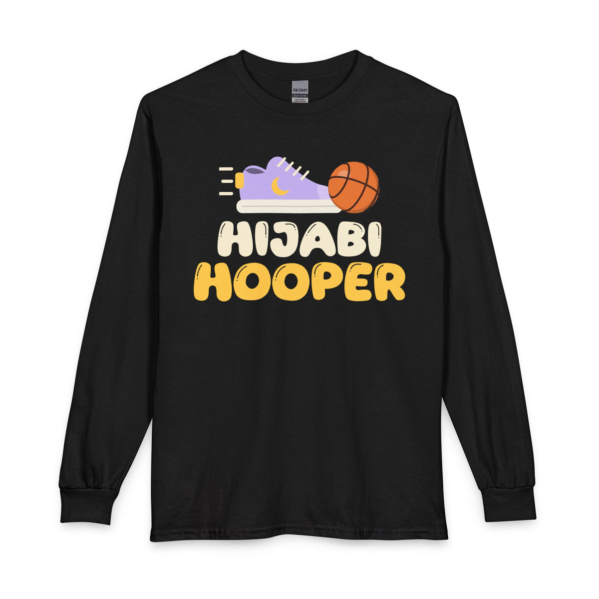 Hijabi Hooper Muslim Long Sleeve Shirt in Black – AdabStars