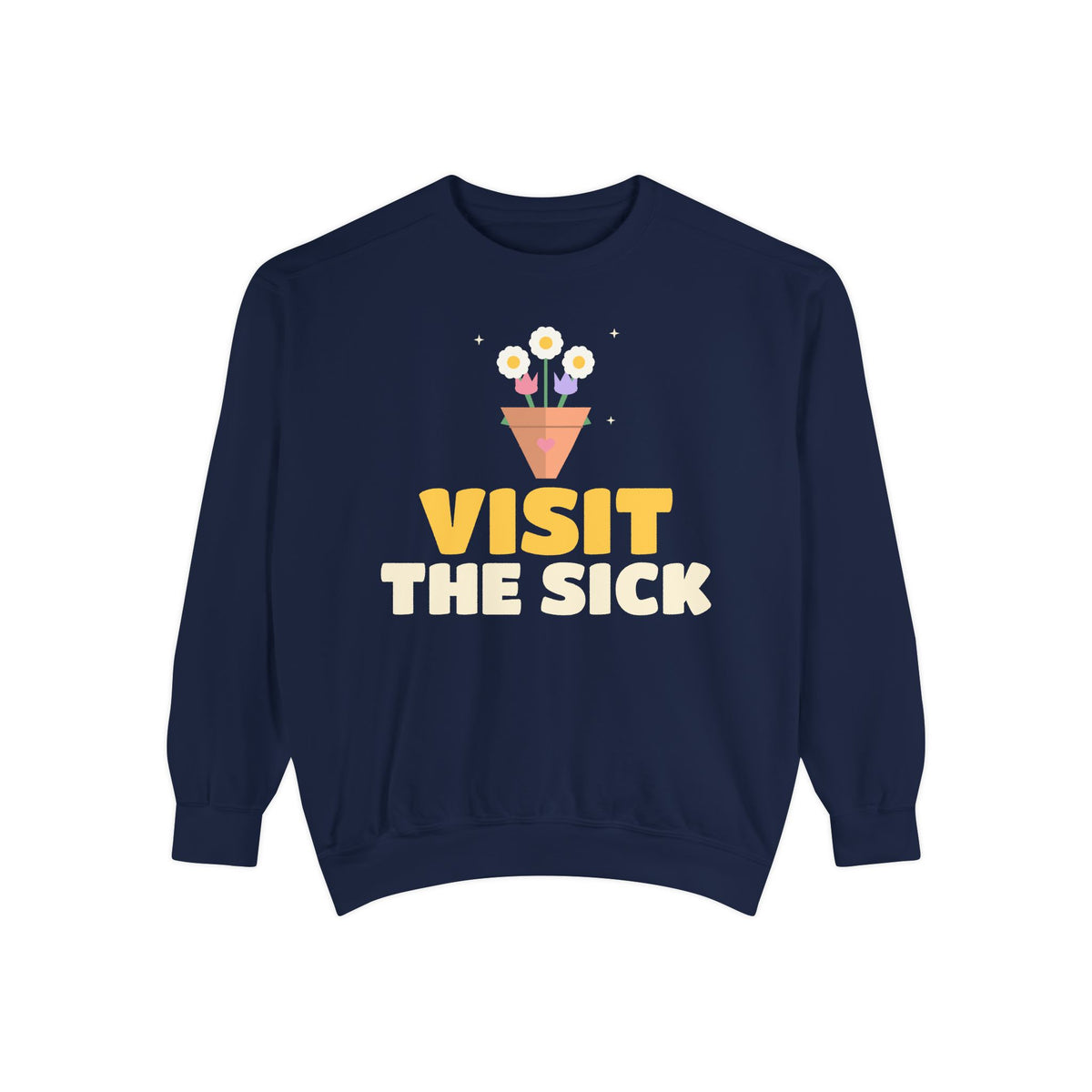 Visit the Sick Islamic Premium Sweatshirt in True Navy – AdabStars