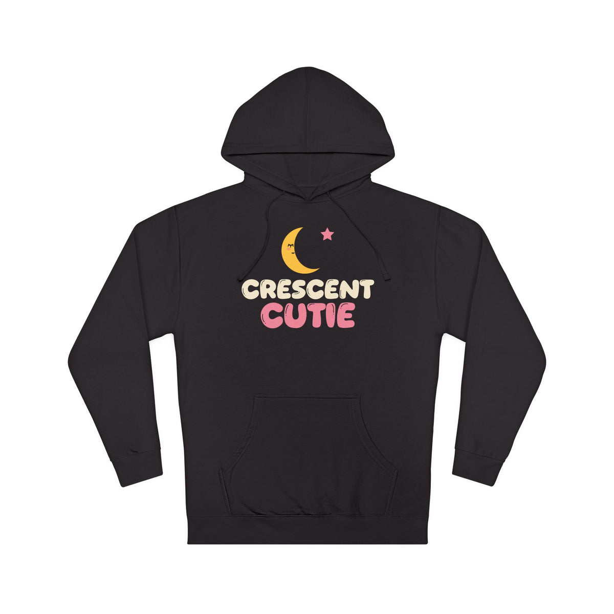 Crescent Cutie Ramadan Hoodie | Ramadan Kids Moon Star Cute Eid Little One | AdabStars Islamic Kids Apparel