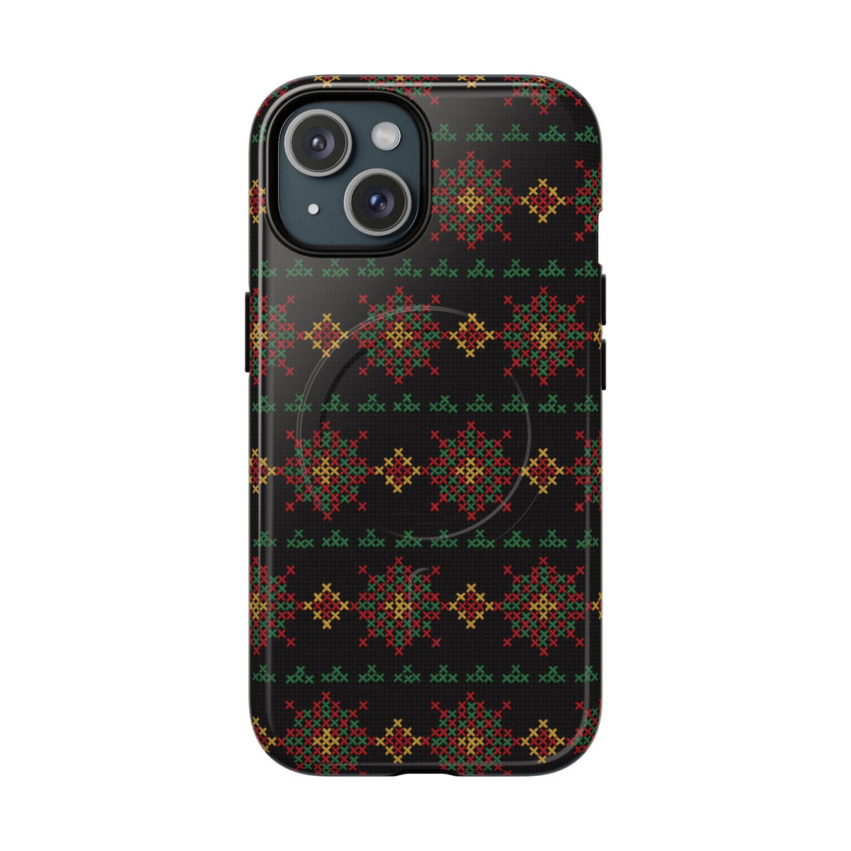 Tatreez Star Rows MagSafe Tough Case for iPhone – Taqwa Arts