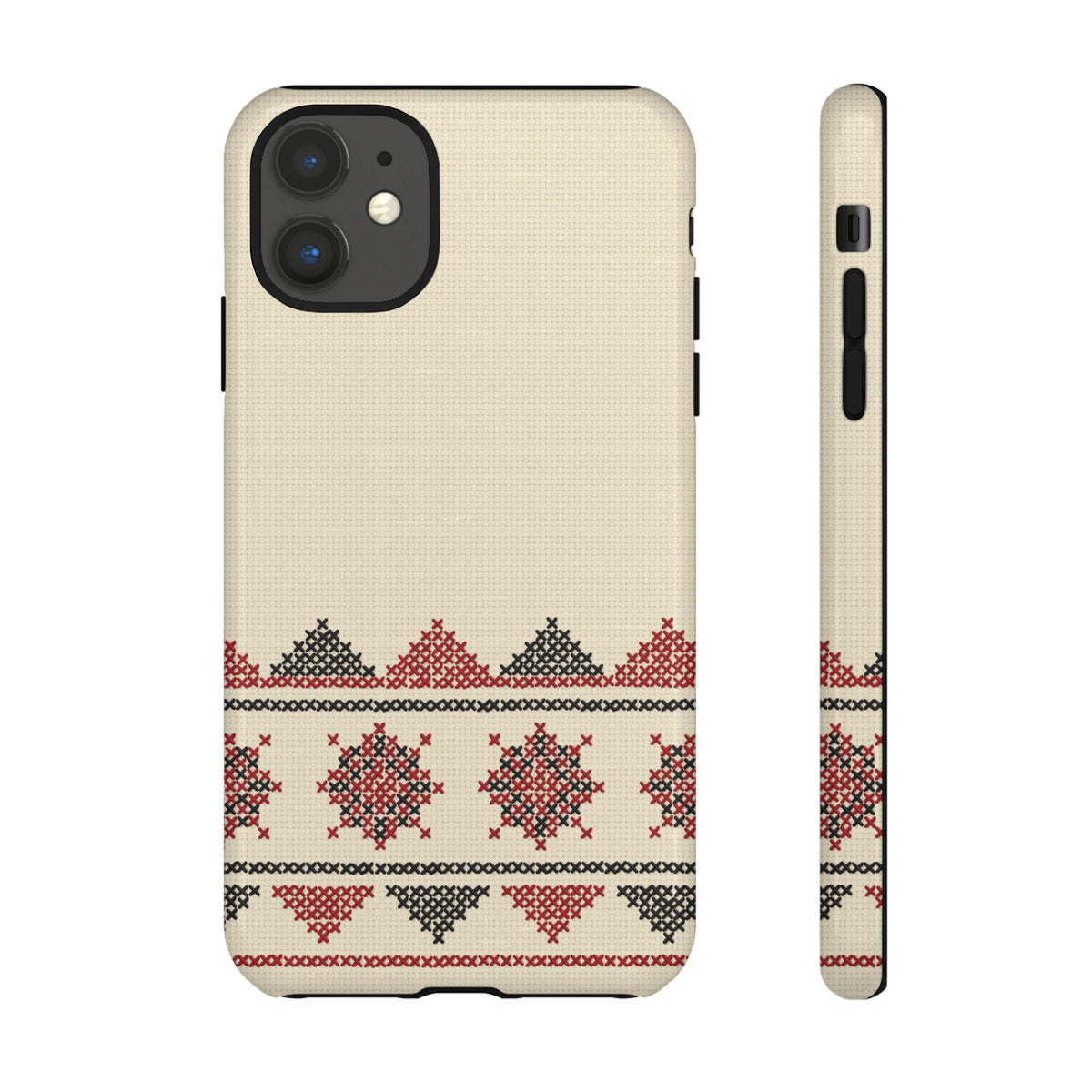 Tatreez Old Man's Teeth Minimal Tough Case for iPhone – Taqwa Arts