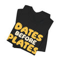 Dates Before Plates Ramadan Shirt | Ramadan Iftar Kids Family Food Pun | AdabStars Islamic Apparel