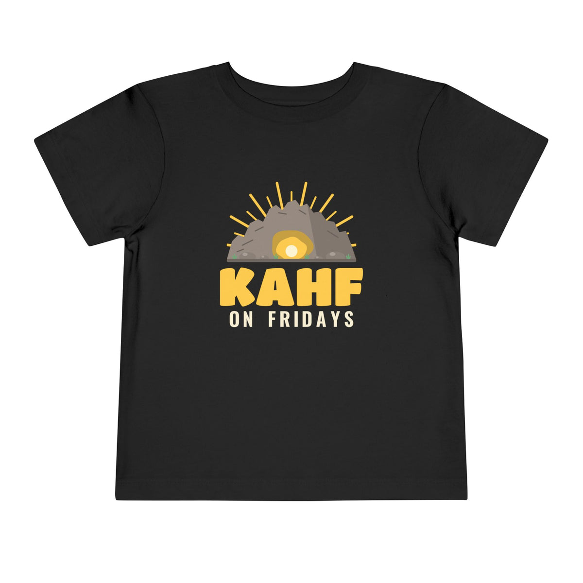 Kahf on Fridays Islamic Toddler T-Shirt in Black – AdabStars