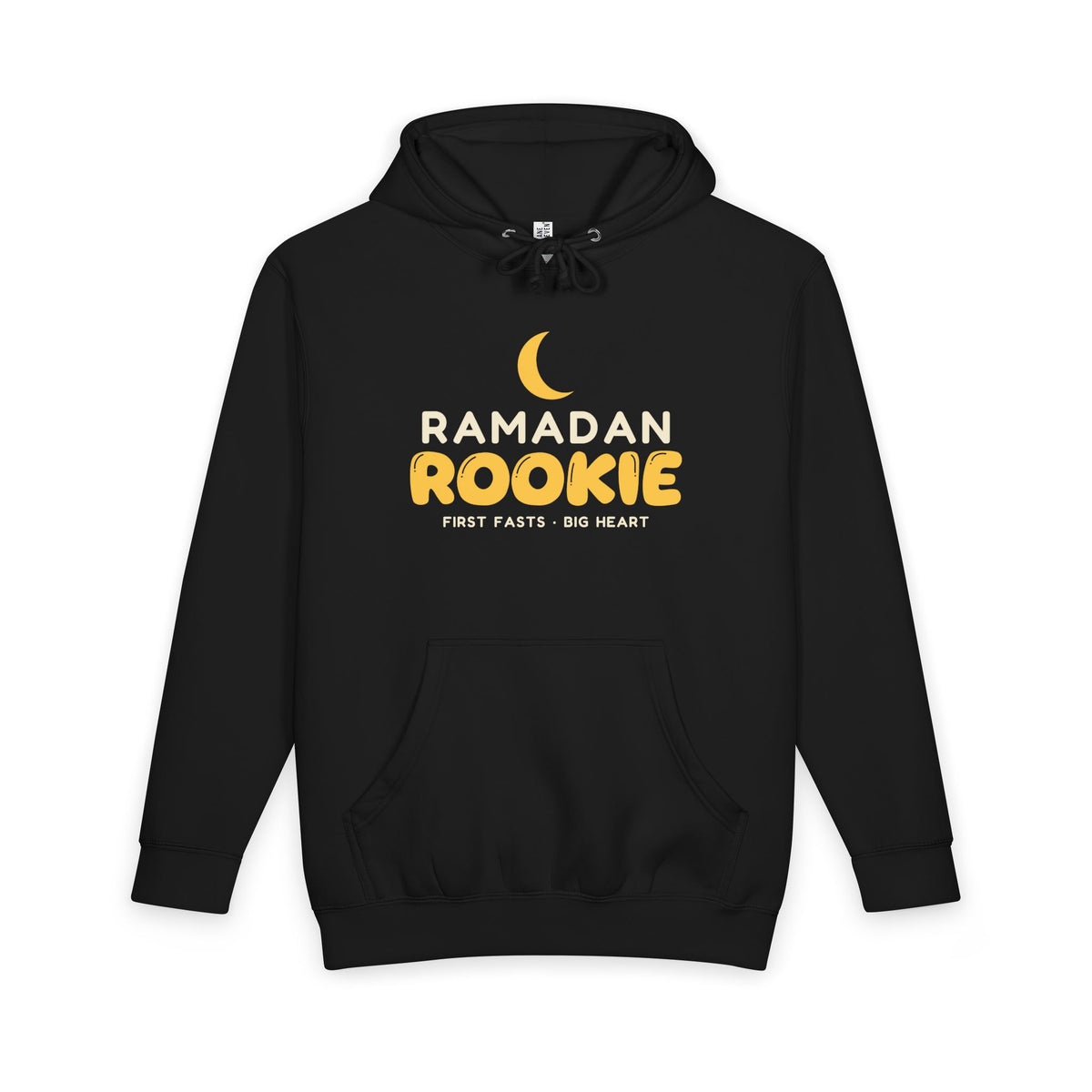 Ramadan Rookie Heavyweight Premium Heavyweight Hoodie in Black – AdabStars