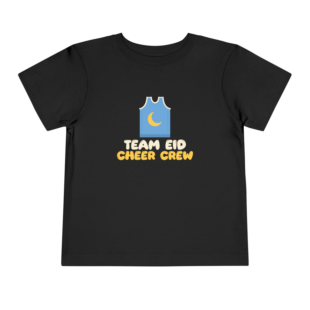 Team Eid Cheer Crew Toddler T-Shirt in Black – AdabStars