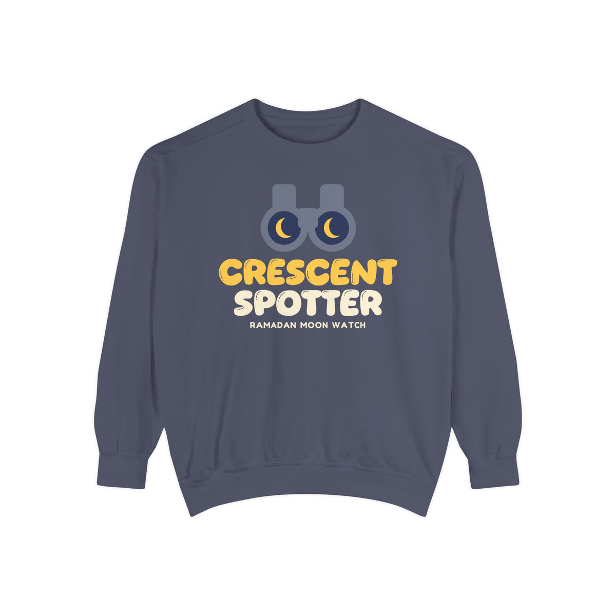 Crescent Spotter Ramadan Sweatshirt | Ramadan Kids Moon Sighting Binoculars | AdabStars Islamic Kids Apparel