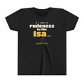 Be Like Isa (AS) Kids Tee, Front Print | Prophet Isa (Jesus) Gentleness Story | AdabStars