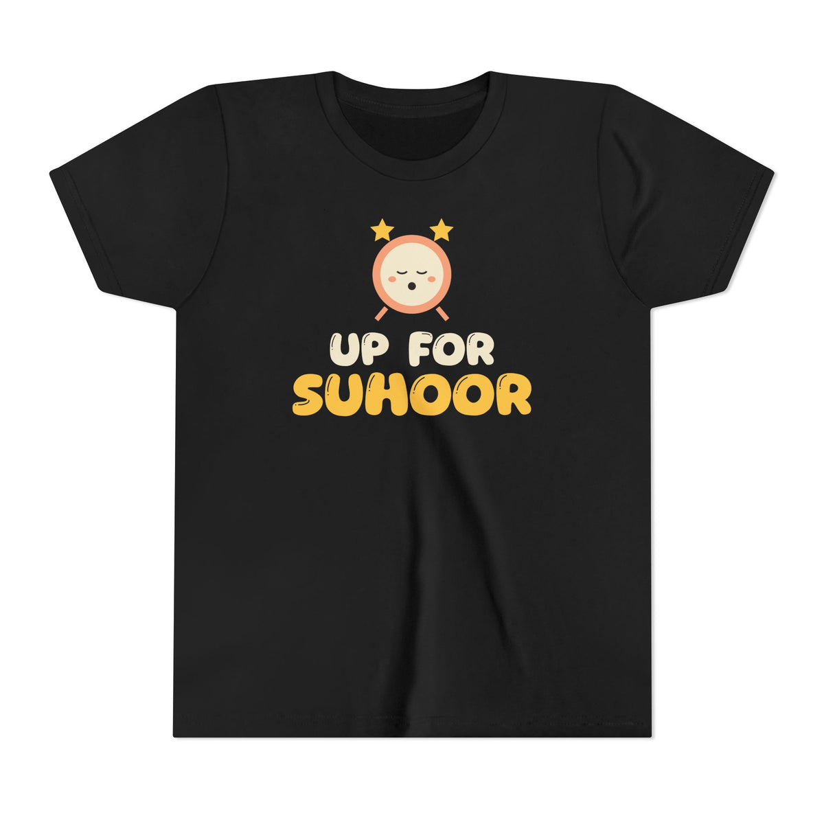 Up For Suhoor Kids Tee | Ramadan Kids Alarm Clock Early Riser Dawn | AdabStars Islamic Kids Apparel