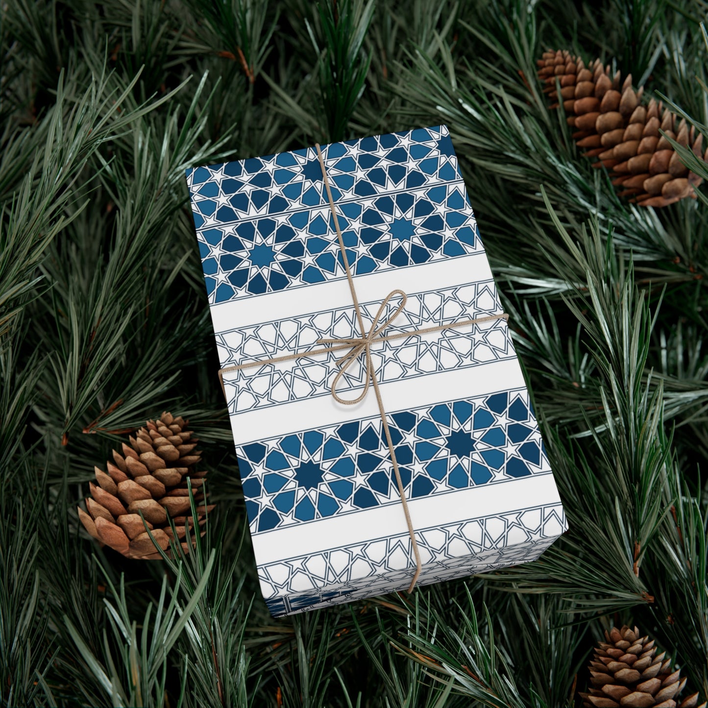 Wrapping Paper - Islamic Geometric Art Pattern Gift Wrap Papers