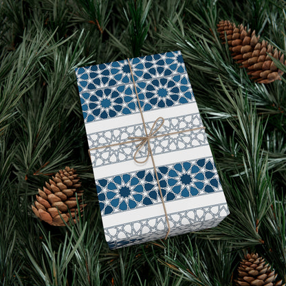 Wrapping Paper - Islamic Geometric Art Pattern Gift Wrap Papers