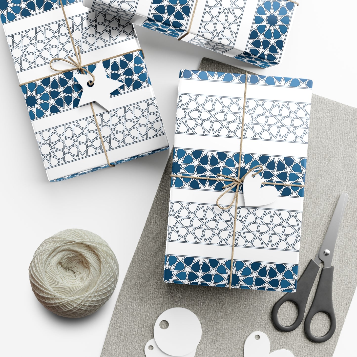 Wrapping Paper - Islamic Geometric Art Pattern Gift Wrap Papers