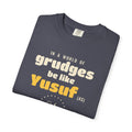 Be Like Yusuf (AS) Heavyweight Tee, Front Print | Prophet Yusuf (Joseph) Forgiveness Story | AdabStars