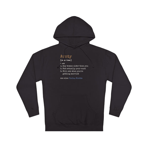 Aunty Definition Hoodie in Black – AdabStars