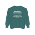 Be Like Ibrahim (AS) Sweatshirt | Prophet Ibrahim (Abraham) Truth Story, Qur'an 6:76-79 on the Back | AdabStars