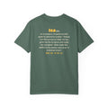 Be Like Isa (AS) Heavyweight Tee | Prophet Isa (Jesus) Gentleness Story, Qur'an 19:30-32 on the Back | AdabStars