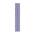 Islamic Mandala Gift Wrapping Paper – Elegant Blue & White Arabesque Design for Eid, Ramadan & Special Occasions close-up – T
