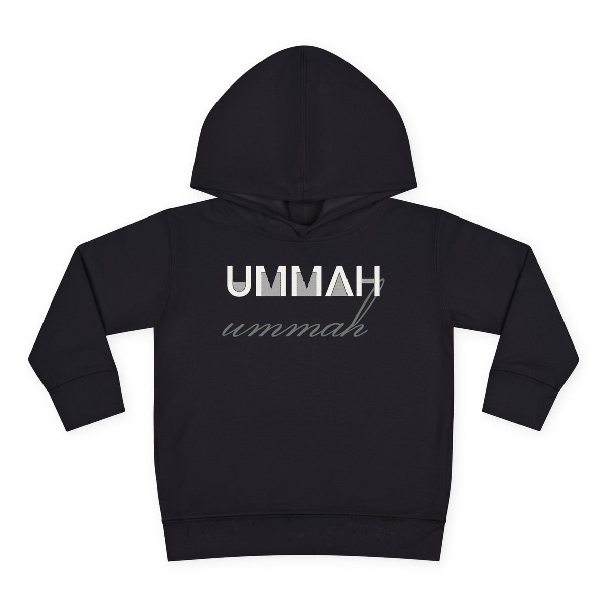 Ummah Islamic Toddler Hoodie in Black – AdabStars