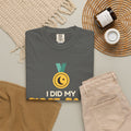 I Did My First Fast Ramadan Heavyweight Tee | Ramadan Kids Milestone Medal Proud | AdabStars Islamic Kids Apparel