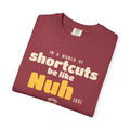 Be Like Nuh (AS) Heavyweight Tee, Front Print | Prophet Nuh (Noah) Perseverance Story | AdabStars