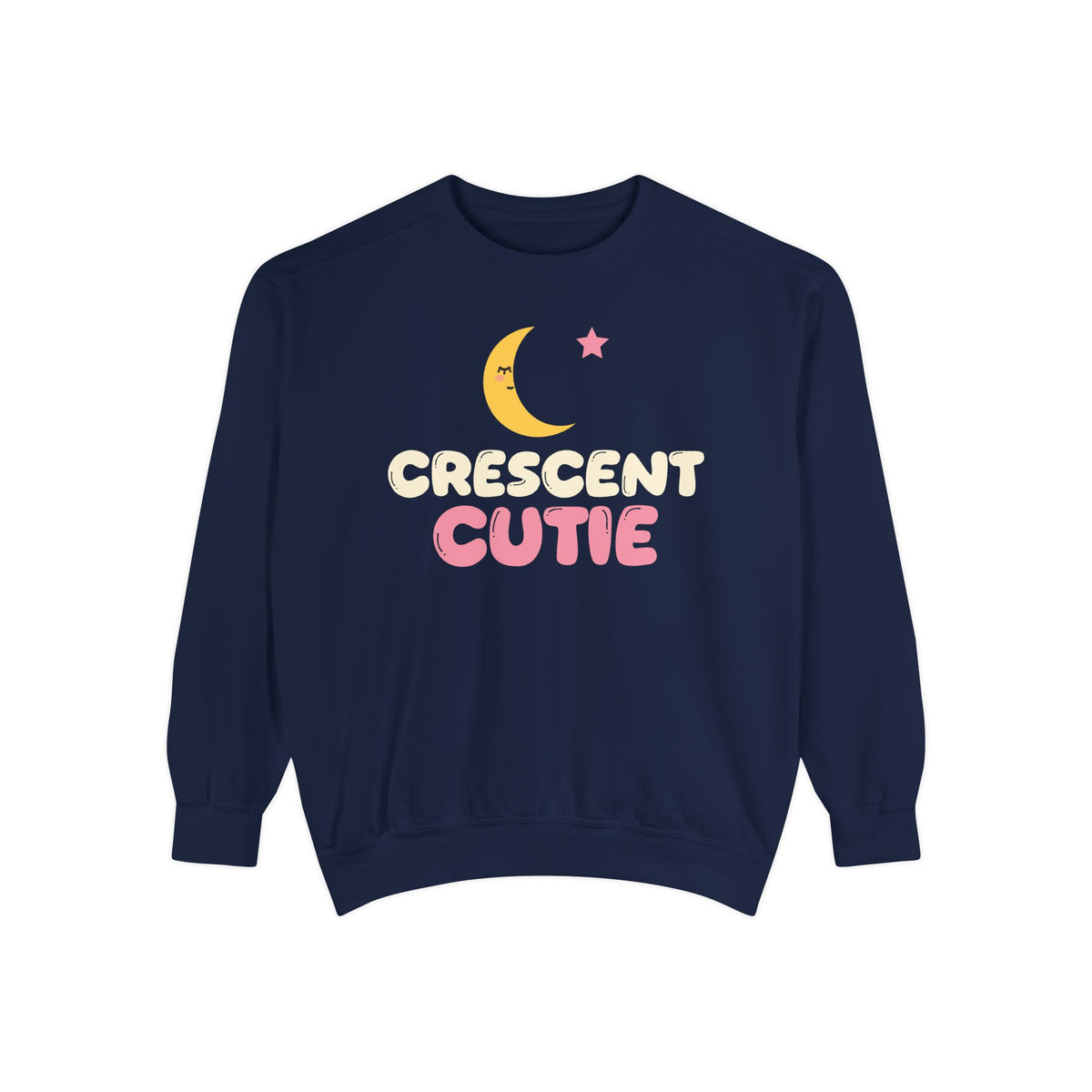Crescent Cutie Ramadan Sweatshirt | Ramadan Kids Moon Star Cute Eid Little One | AdabStars Islamic Kids Apparel