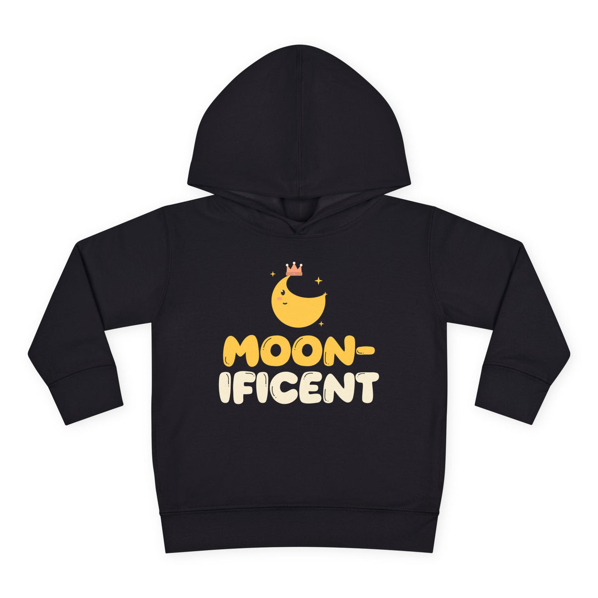 Moon-Ificent Ramadan Toddler Hoodie in Black – AdabStars