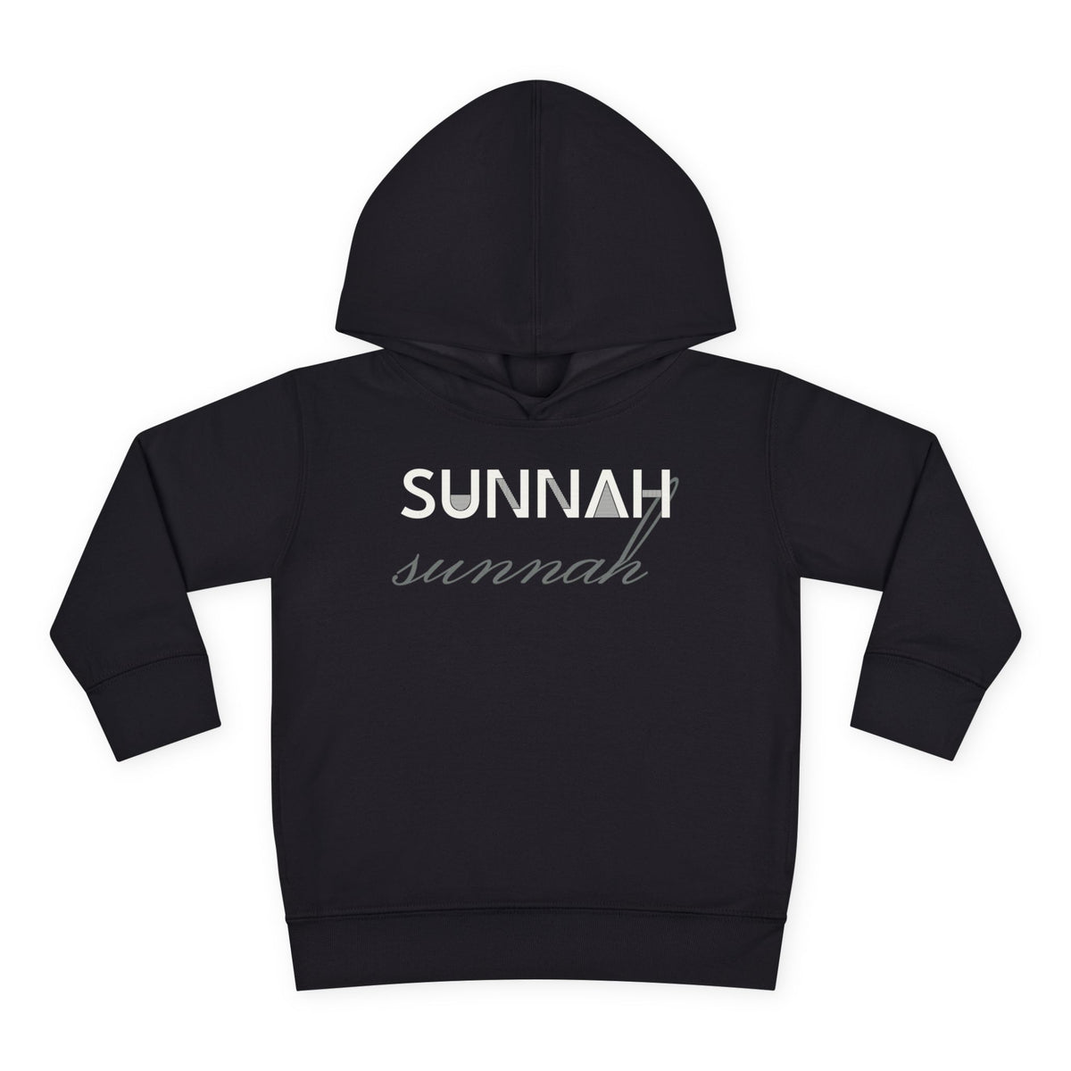 Sunnah Islamic Toddler Hoodie in Black – AdabStars