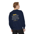 Be Like Ayyub (AS) Sweatshirt | Prophet Ayyub (Job) Patience Story, Qur'an 38:41-44 on the Back | AdabStars