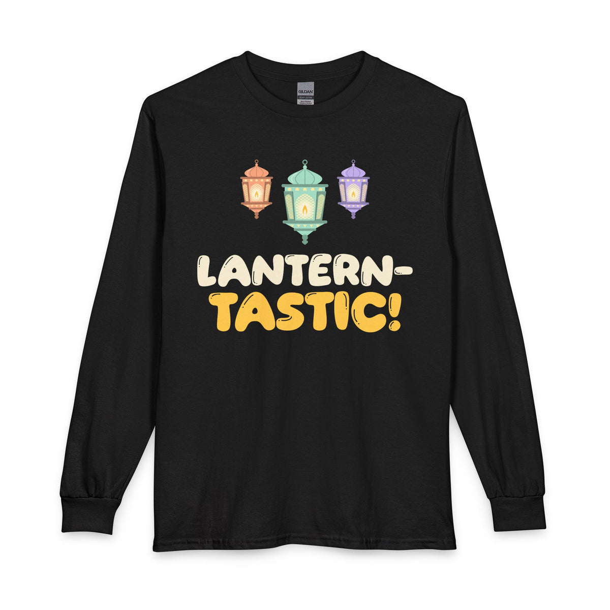 Lantern-Tastic! Ramadan Long Sleeve Shirt in Black – AdabStars