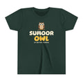 Suhoor Owl Ramadan Kids Tee | Ramadan Kids Night Bird Early Riser Pre Dawn | AdabStars Islamic Kids Apparel