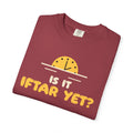 Is It Iftar Yet? Ramadan Heavyweight Tee | Ramadan Kids Sunset Countdown Fasting | AdabStars Islamic Apparel
