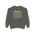 Be Like Sulayman (AS) Sweatshirt | Prophet Sulayman (Solomon) Gratitude Story, Qur'an 27:18-19 on the Back | AdabStars