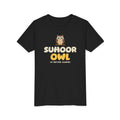 Suhoor Owl Ramadan Kids Tee | Ramadan Kids Night Bird Early Riser Pre Dawn | AdabStars Islamic Kids Apparel
